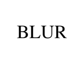 blur