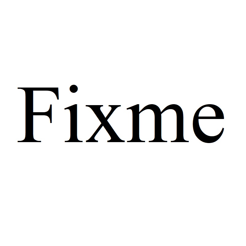 fixme