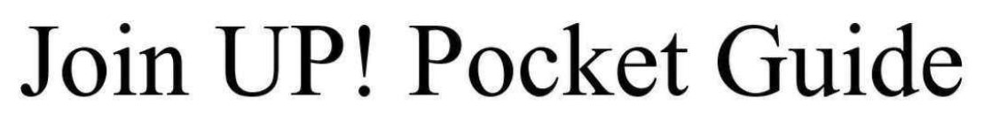 join up! pocket guide