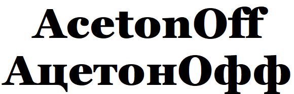 acetonoff