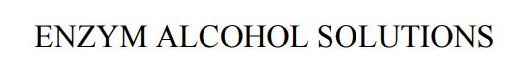 enzym alcohol solutions