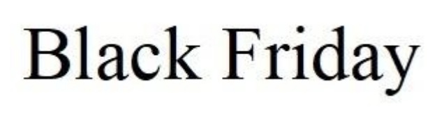 black friday