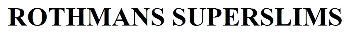 rothmans superslims