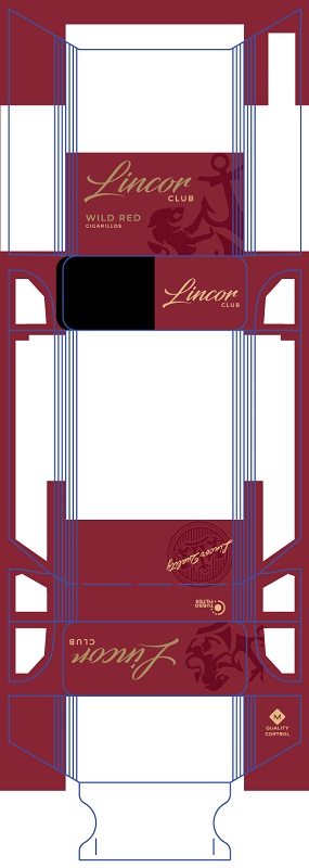 Зображення марки «quality control · turbo filter · lincor quality · wild red · lincor club»