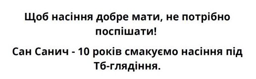 сан санич - 10 років смакуємо насіння під тб-глядіння