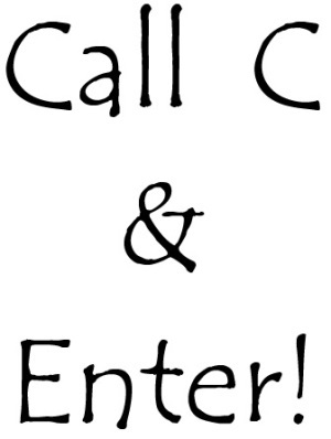call c & enter!