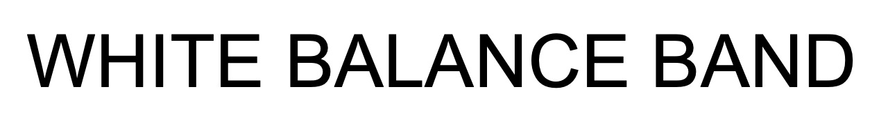 white balance band