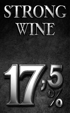 strong wine 17,5%