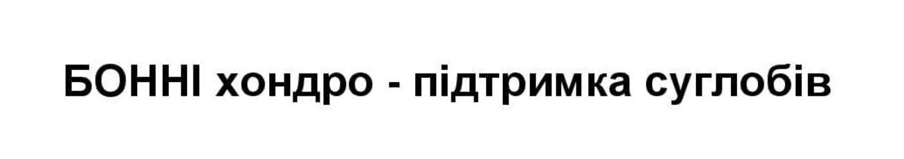 бонні хондро - підтримка суглобів