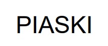 piaski