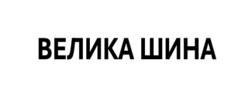 велика шина