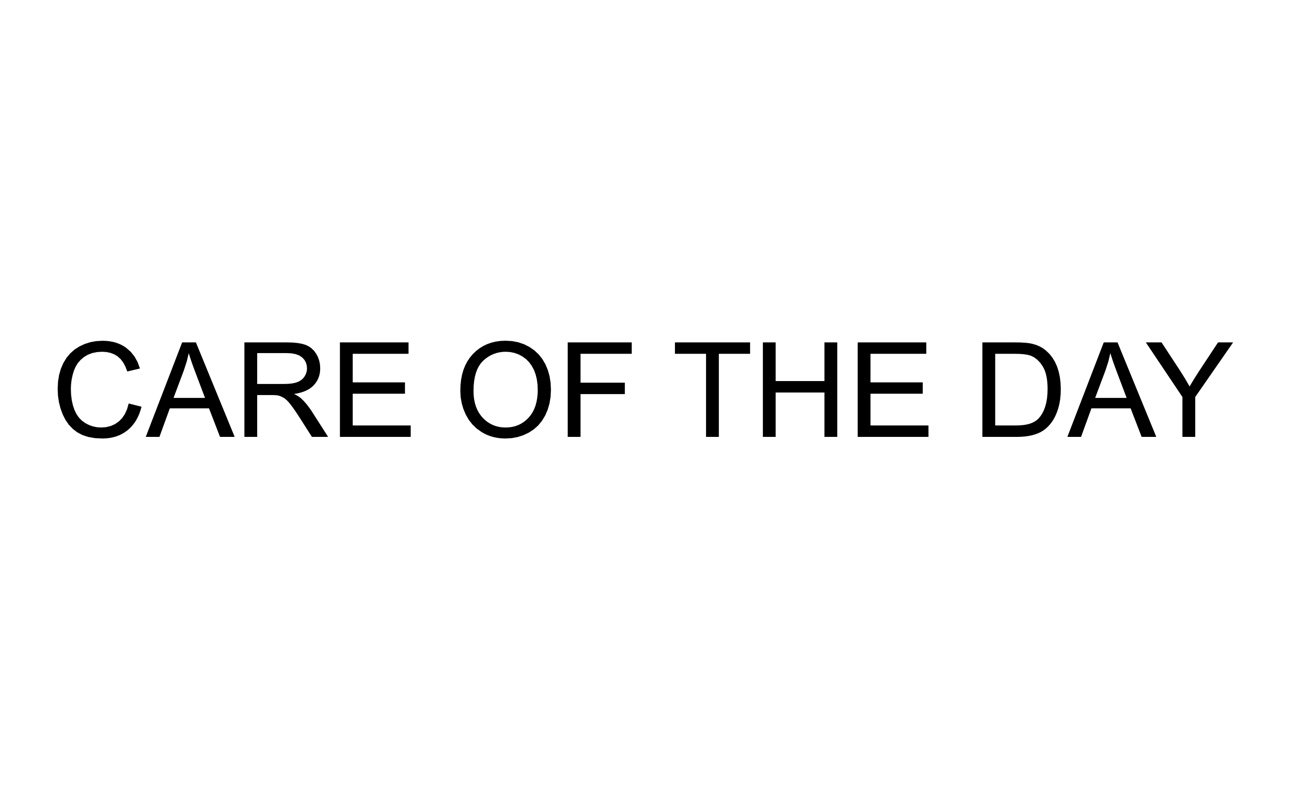 care of the day