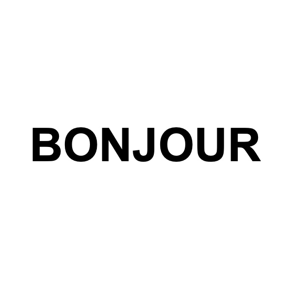 bonjour