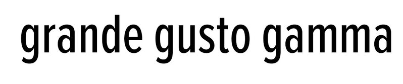 grande gusto gamma