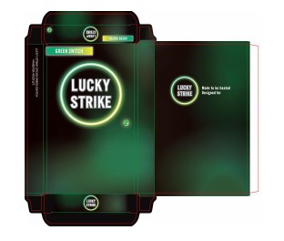 lucky strike sticks green switch
