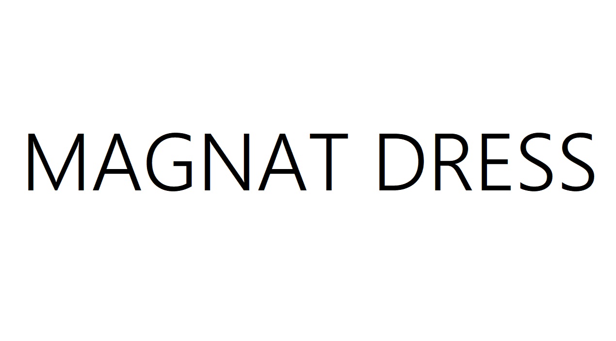 magnat dress