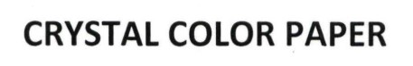 crystal color paper