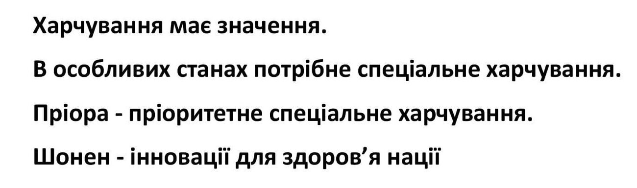 Лого ТМ харчування