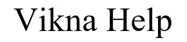 vikna help