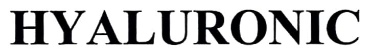 hyaluronic