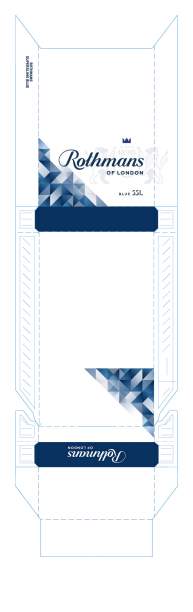 rothmans super slims blue