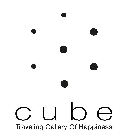 cube traveling gallery of happiness
