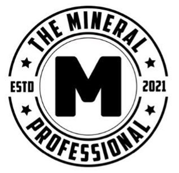 Зображення марки «estd 2021 · the mineral professional»