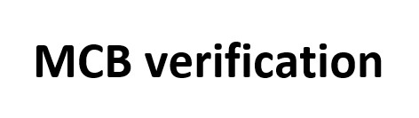 Торговельна марка «мсв verification mcb mcb verification», свідоцтво №390416