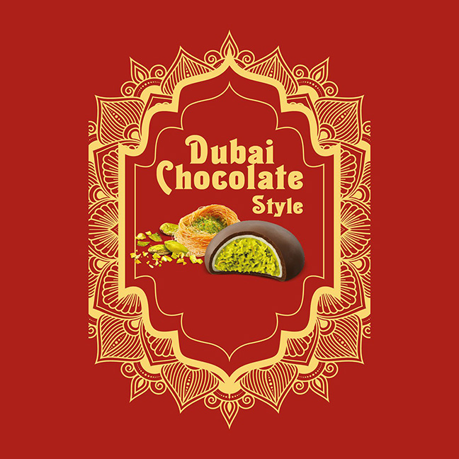 dubai chocolate style
