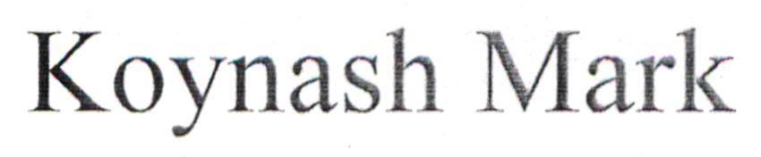 koynash mark