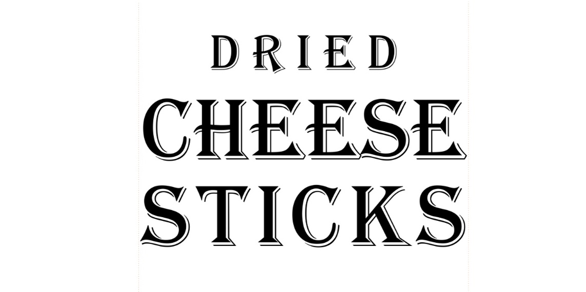 dried cheese sticks