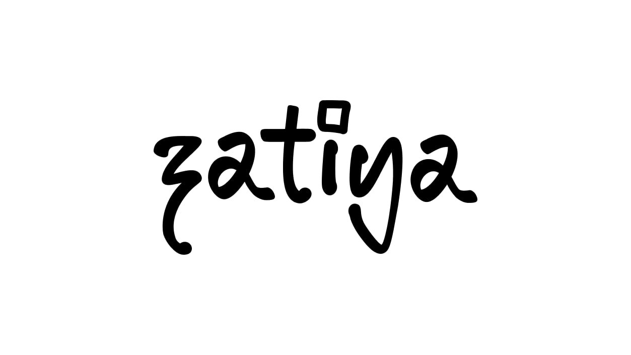 Зображення марки «затія · зatiya · zatiya»
