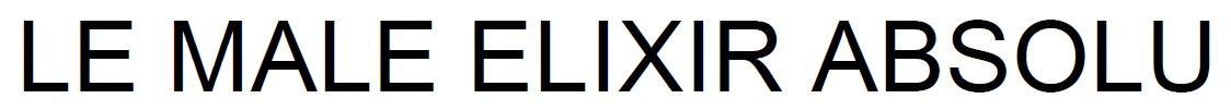 le male elixir absolu