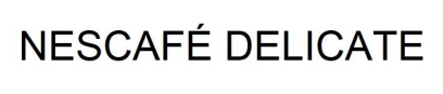 Зображення марки «nescafe delicate»
