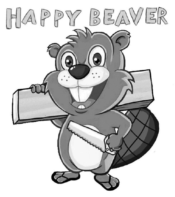 happy beaver