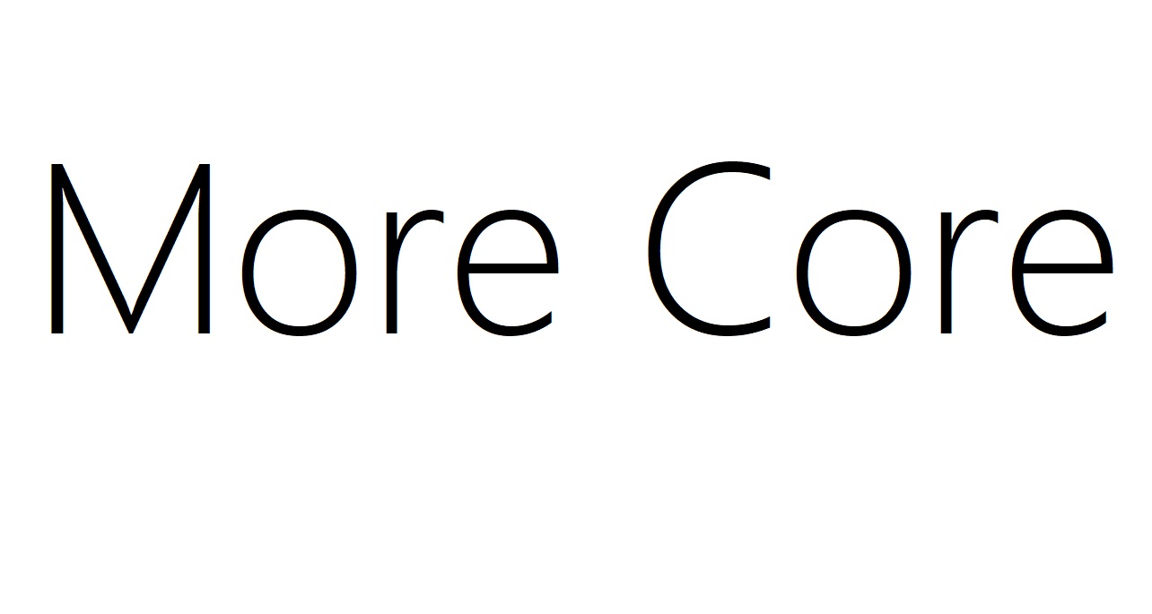 Зображення марки «more core»