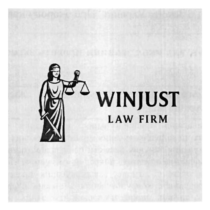 Зображення марки «winjust law firm»