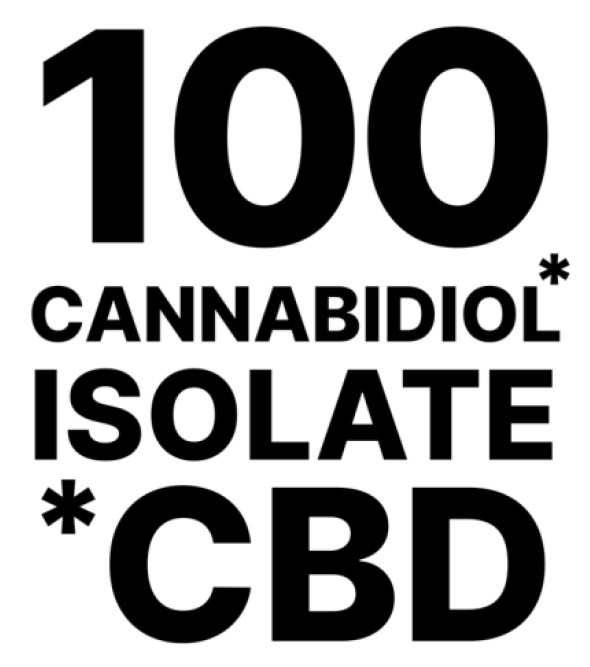 100 cannabidiol isolate