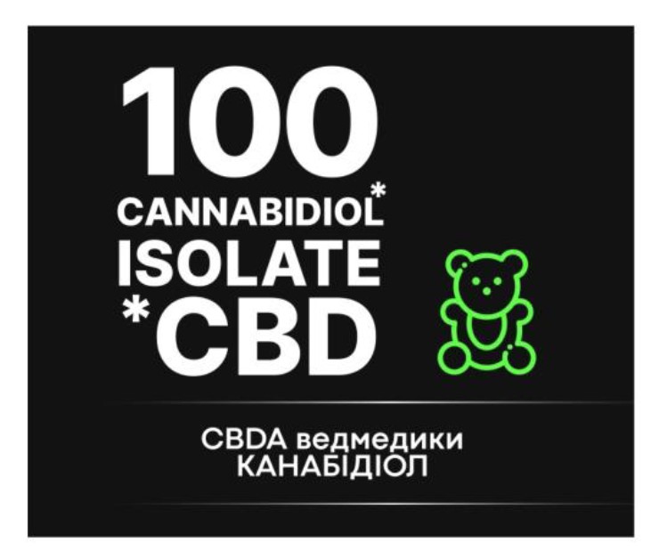 100 cannabidiol isolate *cbd