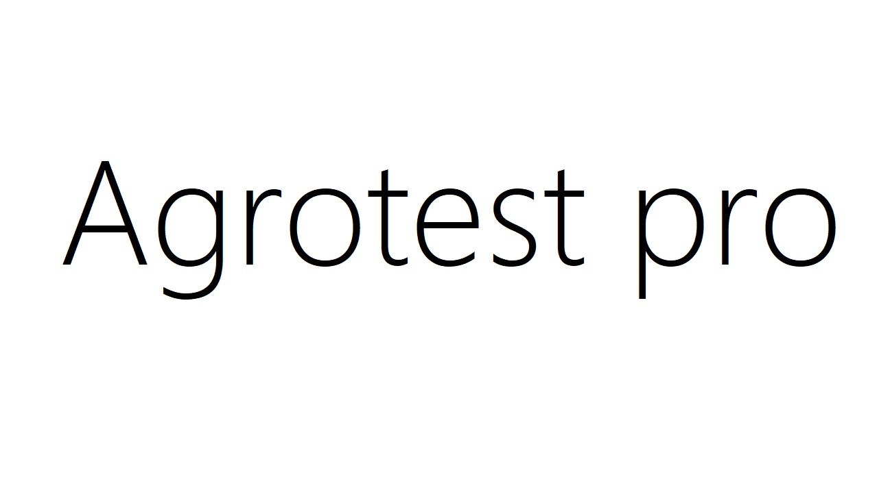 agrotest pro