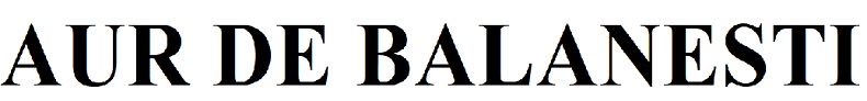 aur de balanesti
