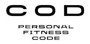 cod personal fitness code
