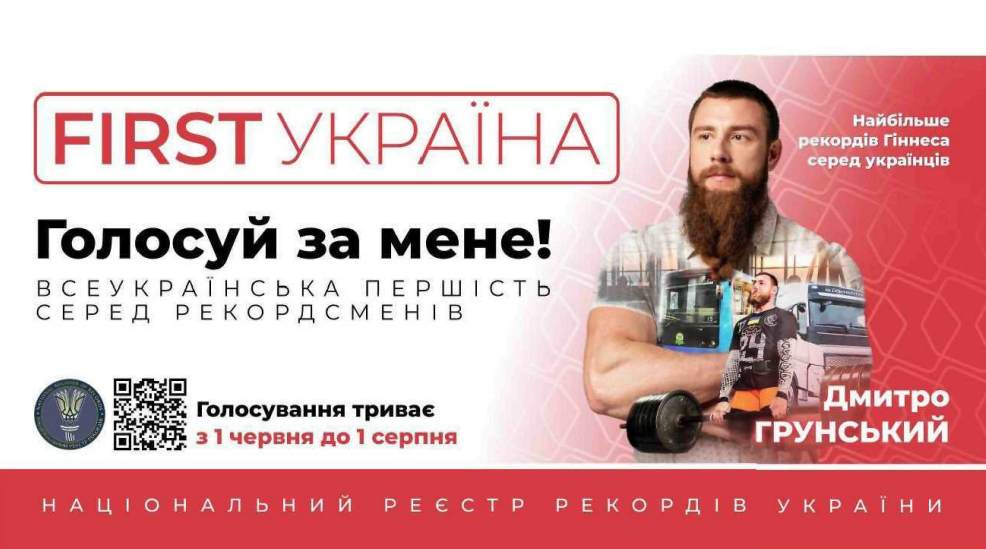 найбільше рекордів гіннеса серед українців