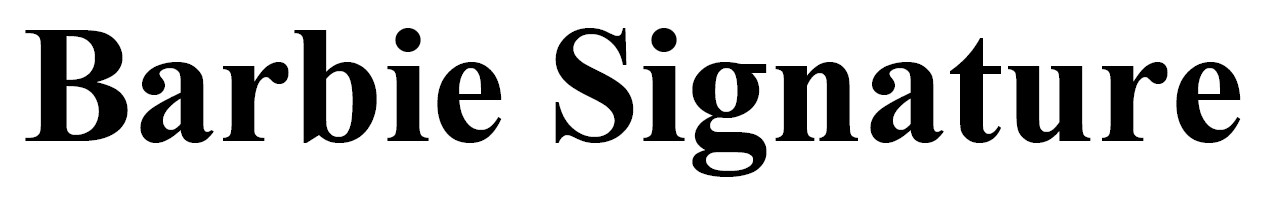 barbie signature