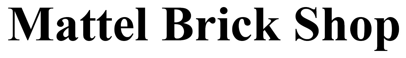 mattel brick shop