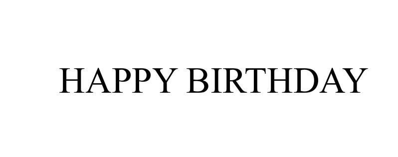 happy birthday