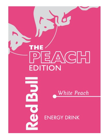 the peach edition red bull white peach energy drink