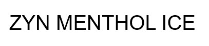 zyn menthol ice