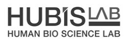 hubis lab human bio science lab (logo)