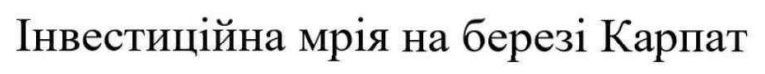 інвестиційна мрія на березі карпат
